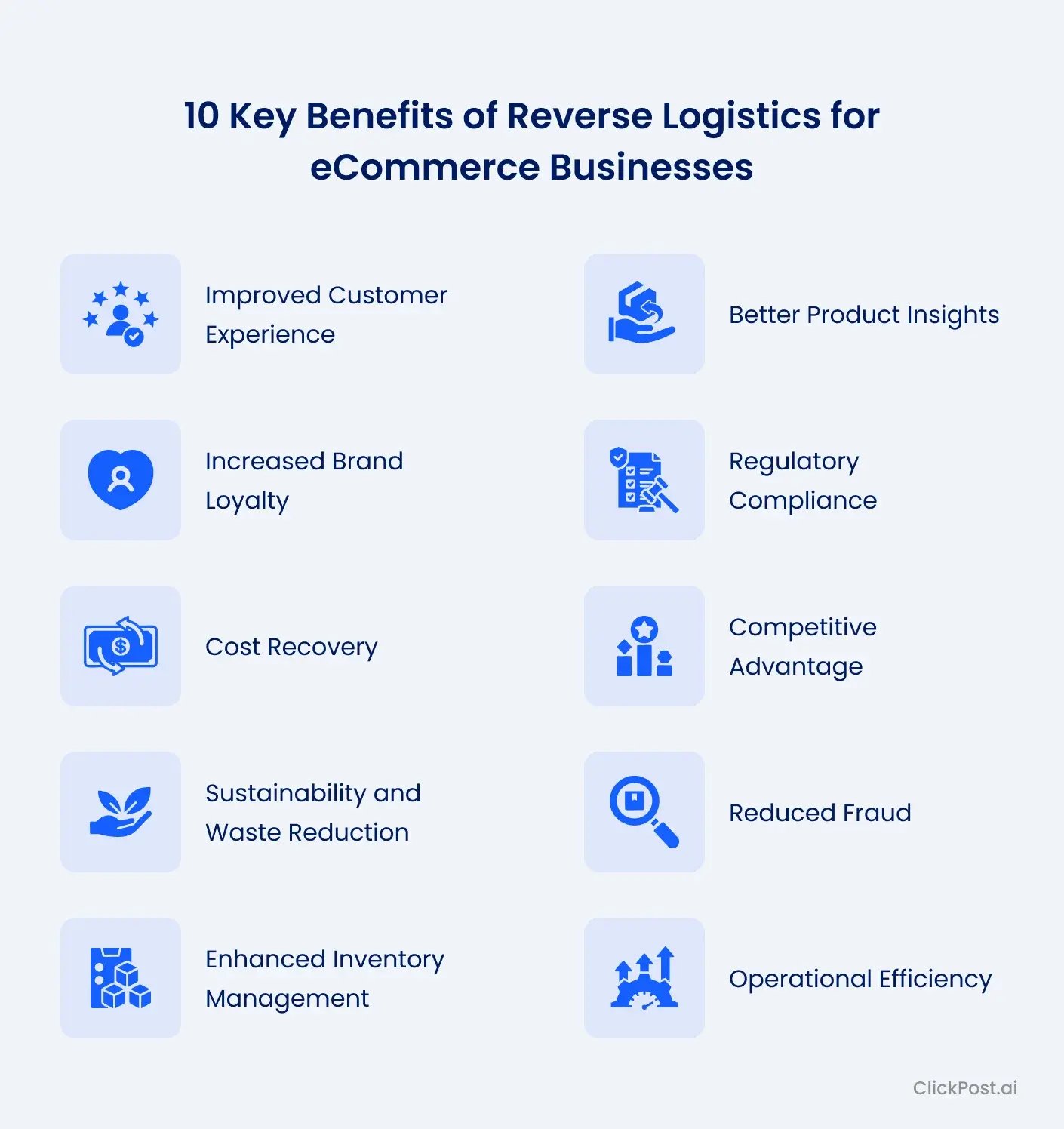 10 Key Benefits of Reverse Logistics for eCommerce Businesses