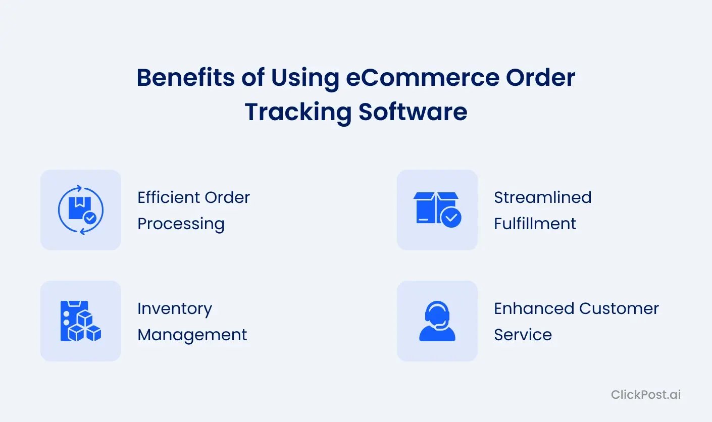 Benefits of Using eCommerce Order Tracking Software