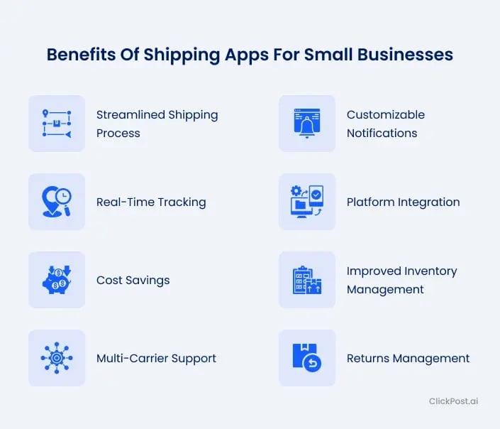 Benefits of shipping apps for small businesses