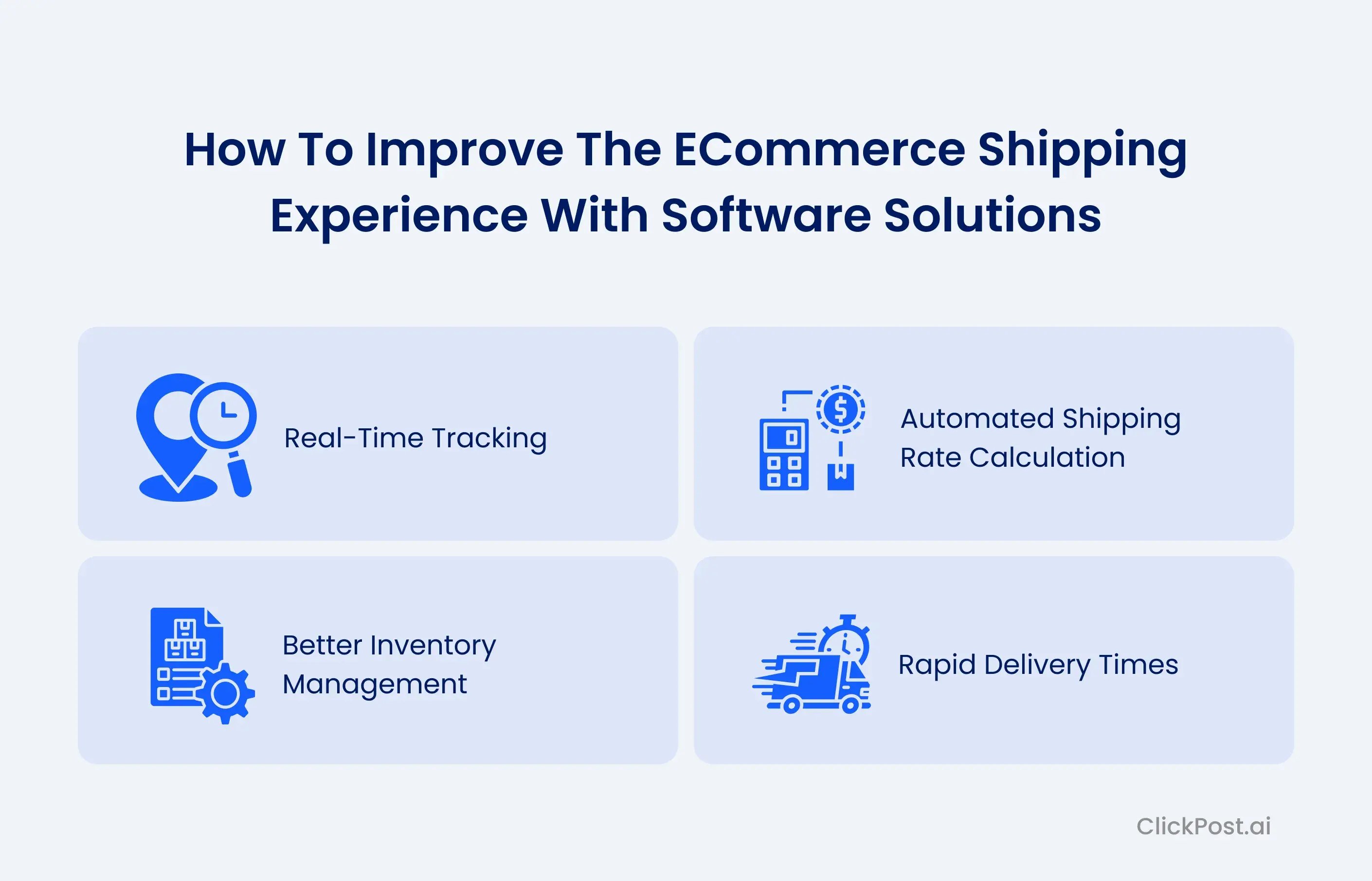 How to Improve the eCommerce Shipping Experience with Software Solutions