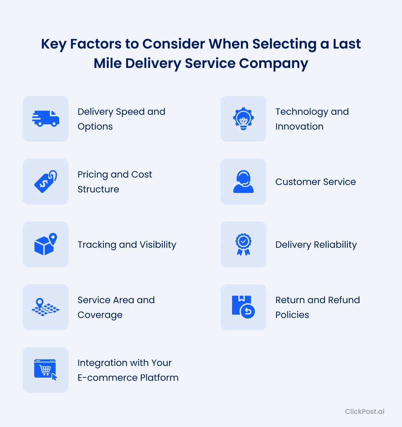 Key Factors to Consider When Selecting a Last Mile Delivery Service Company