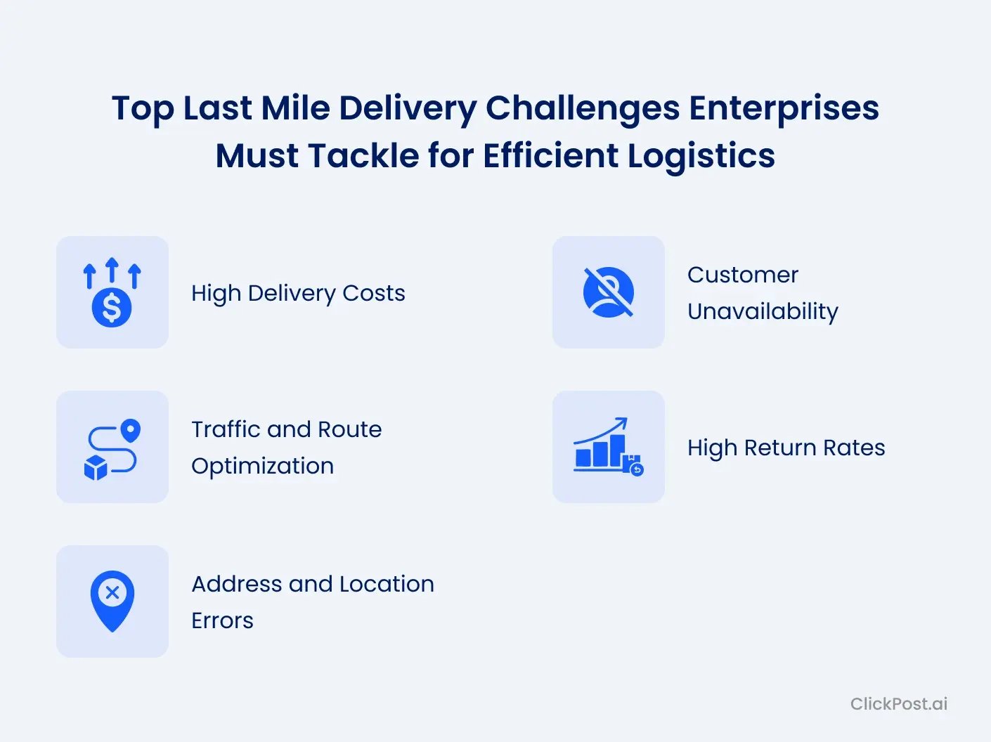 Top Last Mile Delivery Challenges Enterprises Must Tackle for Efficient Logistics