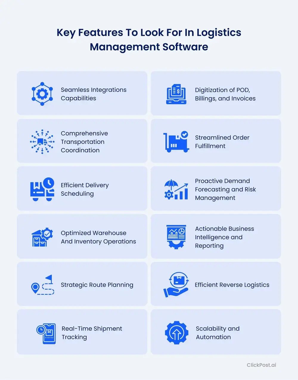 Key Features to Look for in Logistics Management Software