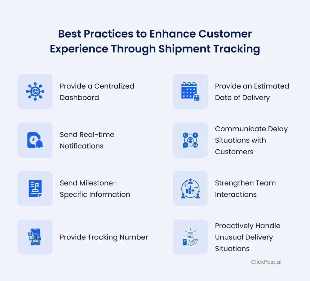 Practices to Enhance Customer Experience Through Shipment Tracking